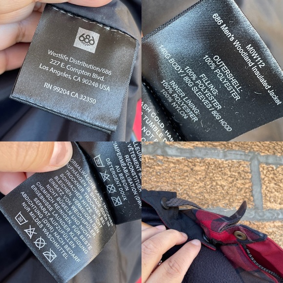 686 Woodland Insulated Jacket XS - Picture 14 of 16